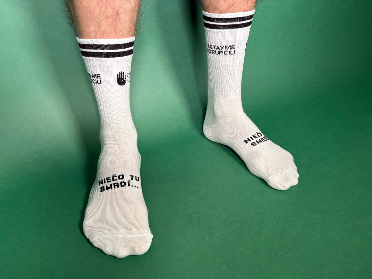 Ponožky "Niečo tu smrdí"