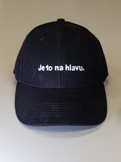 Šiltovka "Je to na hlavu"