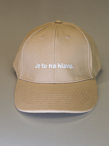 Šiltovka "Je to na hlavu"
